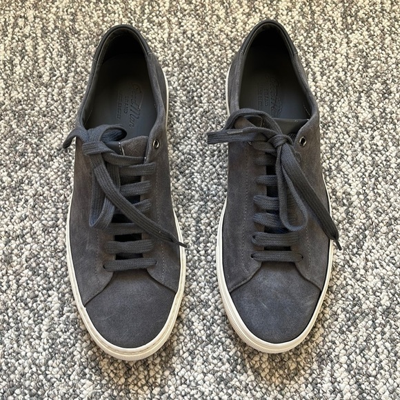 NEW Mens Good Man Brand Edge Lo Sneaker in Charcoal, Size 10.5 - Picture 3 of 8